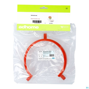 Rebord assiette rouge