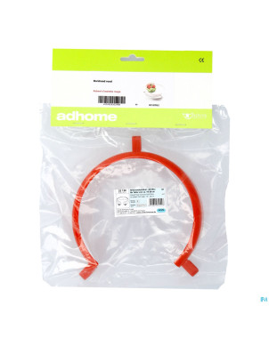 Rebord assiette rouge