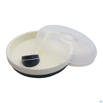 Assiette thermo couvercle 22cm