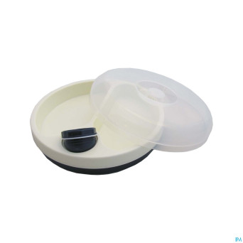 Assiette thermo couvercle 22cm