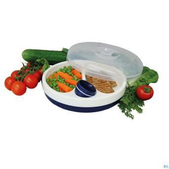 Assiette thermo couvercle 22cm
