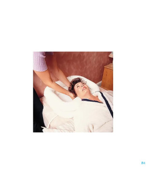 Bassin gonfl.laver cheveux lit vinyle comp.64x52cm