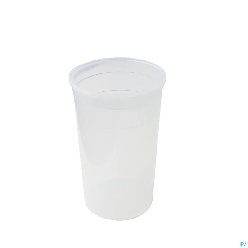 Gobelet 250ml blanc transparent