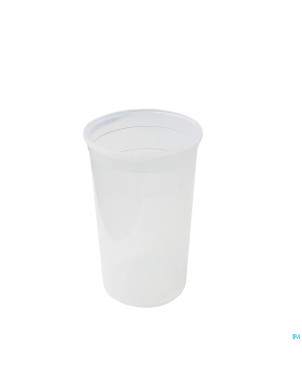 Gobelet 250ml blanc transparent