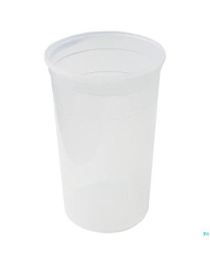 Gobelet 250ml blanc transparent
