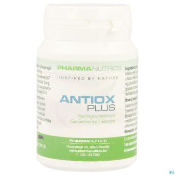 Antiox plus v-caps  60    pharmanutrics