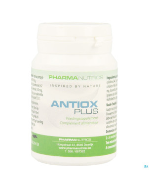 Antiox plus v-caps  60    pharmanutrics