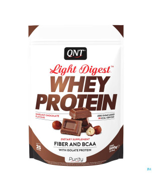 Light digest protein hazelnut chocolate    500g