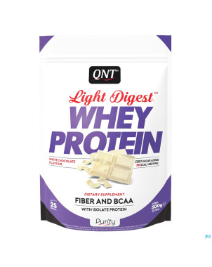 Light digest protein white chocolate    500g