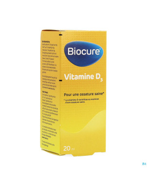 Biocure vitamine d3    gutt 20ml