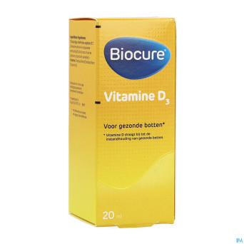 Biocure vitamine d3    gutt 20ml