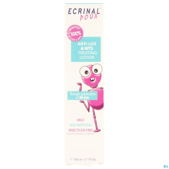 Ecrinal lotion traitante a/poux-lentes    fl 100ml