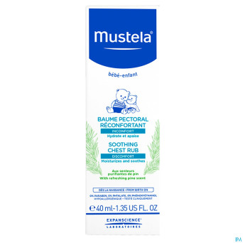 Mustela ss baume pectoral reconfortant 40ml