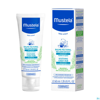 Mustela ss baume pectoral reconfortant 40ml