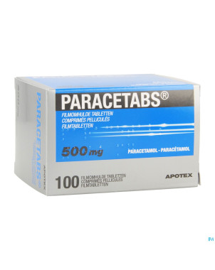 Paracetabs 500mg comp pell 100 x 500mg
