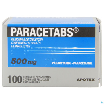 Paracetabs 500mg comp pell 100 x 500mg