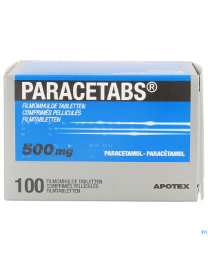 Paracetabs 500mg comp pell 100 x 500mg