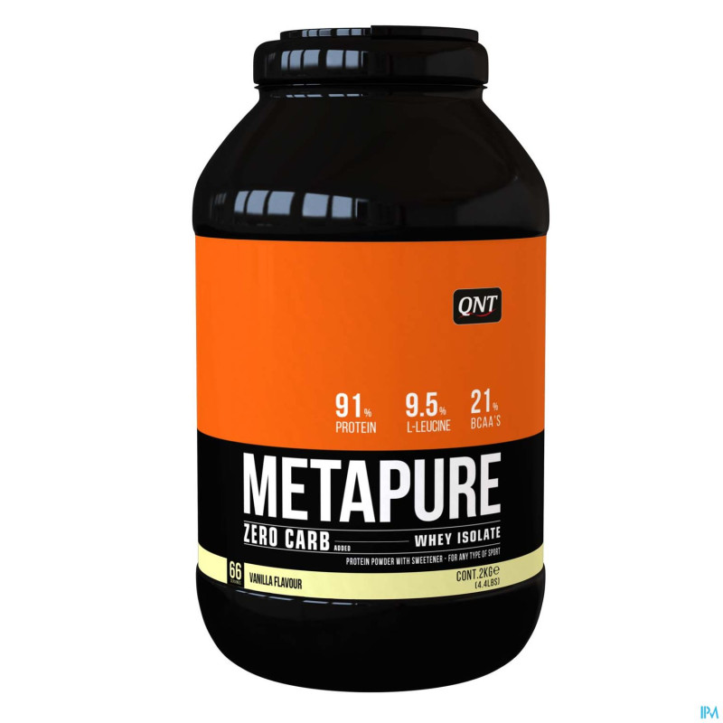 Zero carb metapure milk vanilla    2kg