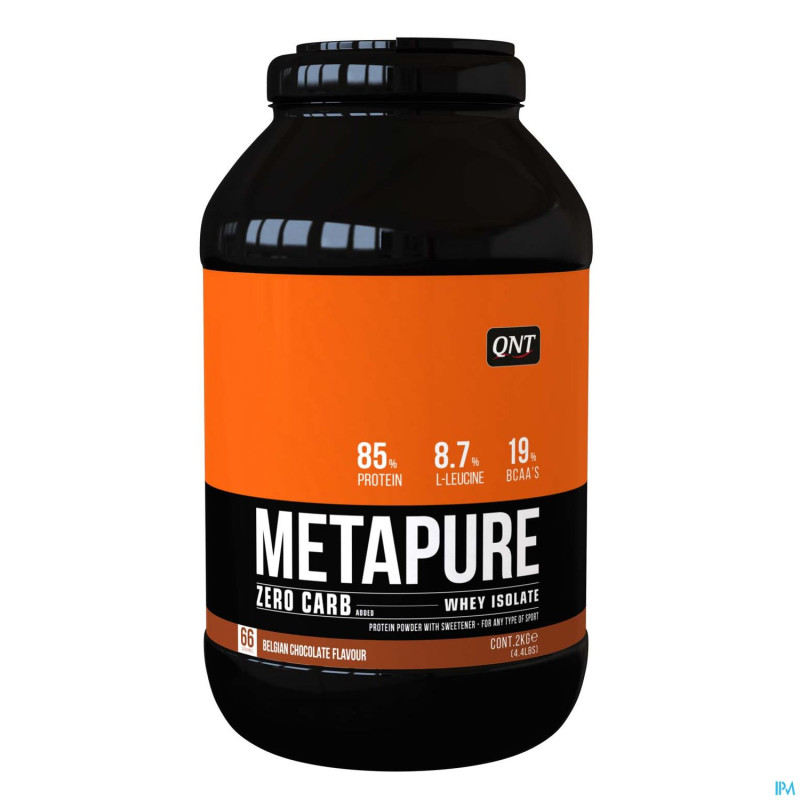 Zero carb metapure belgian chocolate    2kg