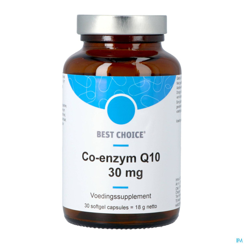 Best choice co enzym q10-30    caps 30  nl