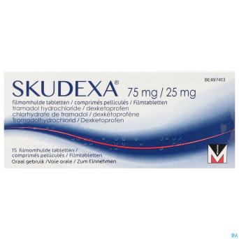 Skudexa 75mg/25mg comp pell  15