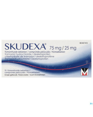 Skudexa 75mg/25mg comp pell  15