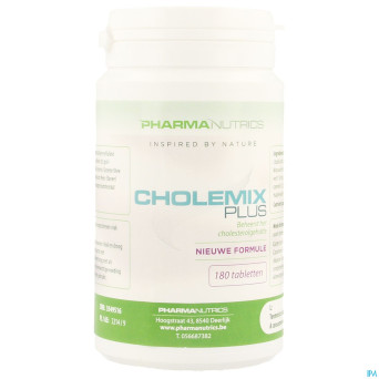 Cholemix plus pot comp 180    pharmanutrics