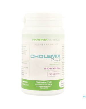 Cholemix plus pot comp 180    pharmanutrics
