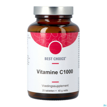 Best choice vit. c 1000 tabl 25  nl