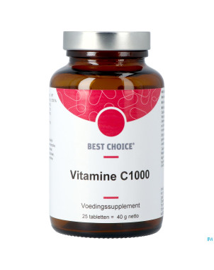 Best choice vit. c 1000 tabl 25  nl