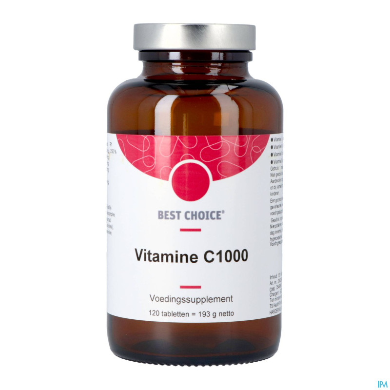 Best choice vit. c 1000 tabl 120 nl
