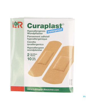 Curaplast pans adhesif n/steril 2 tailles 10 17084