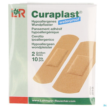 Curaplast pans adhesif n/steril 2 tailles 10 17084