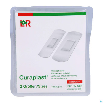 Curaplast pans adhesif n/steril 2 tailles 10 17084