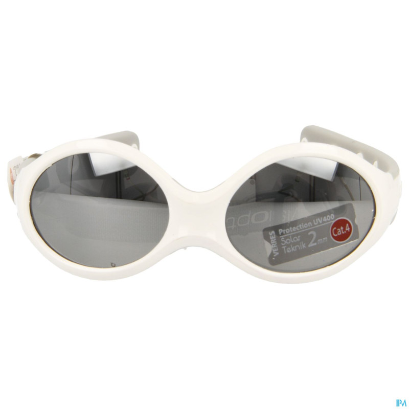Lunette sol. reverso space t1 blanc gris 0-12m