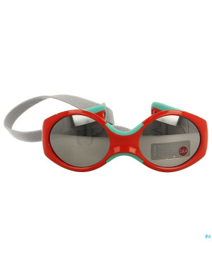 Lunette sol. reverso twist t2 emeraud rouge 12-24m