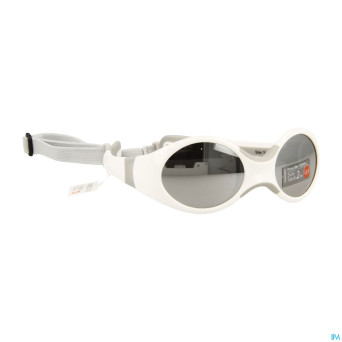Lunette sol. reverso twist t2 blanc gris 12-24m
