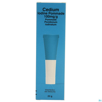 Cedium iodine pommade 100mg/g pommade 23g