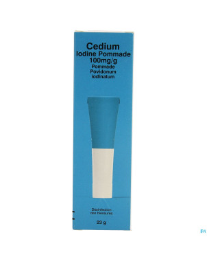 Cedium iodine pommade 100mg/g pommade 23g