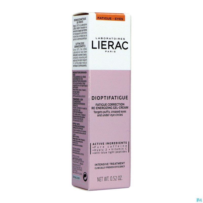Lierac dioptifatigue    tube  15ml