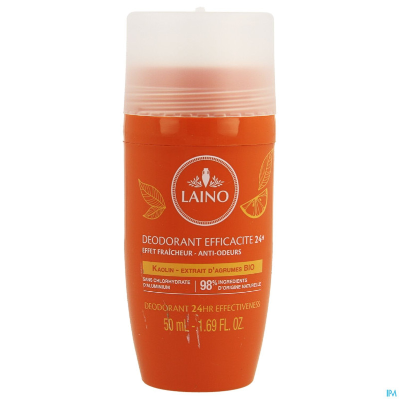 Laino deodorant effic.24h agrumes bio roll on 50ml