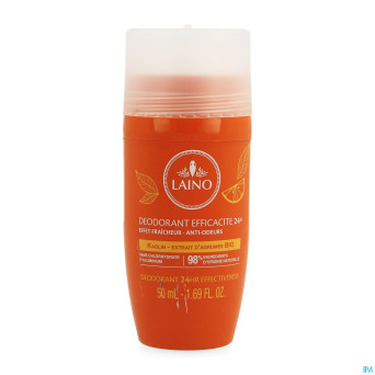 Laino deodorant effic.24h agrumes bio roll on 50ml