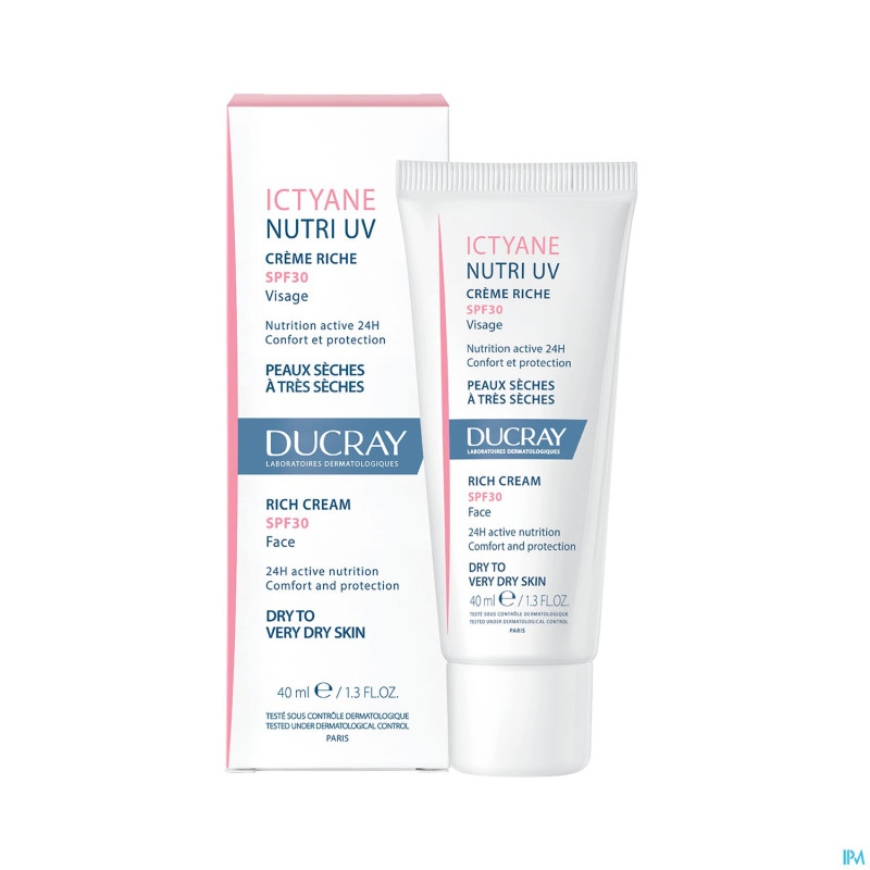 Ducray ictyane nutri uv cr riche    40ml