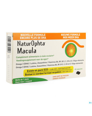 Naturophta macula    caps  60