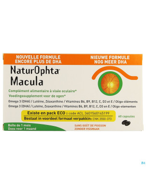 Naturophta macula    caps  60