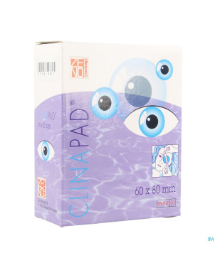 Clinapad cp oculaire ster 60x80mm 12