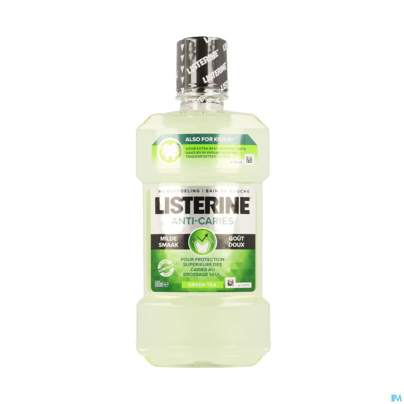Listerine protection caries eau buccale 500ml