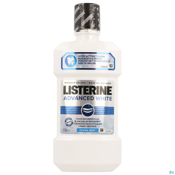 Listerine advanced white eau buccale 500ml