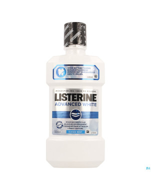 Listerine advanced white eau buccale 500ml