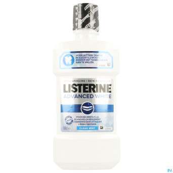 Listerine advanced white eau buccale 500ml